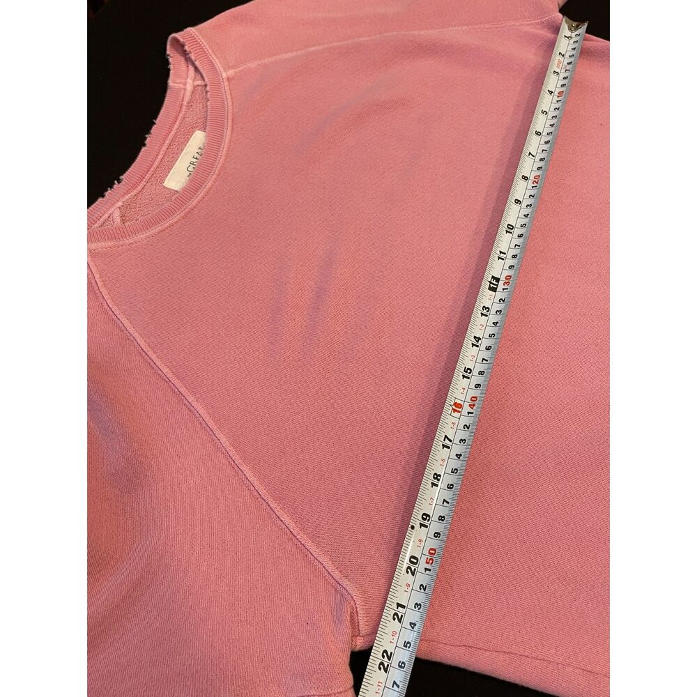 ~ The GREAT Med Sweatshirt* Pink, Balloon Long Sleeves Crew Neck Orig $175! - Picture 6 of 16